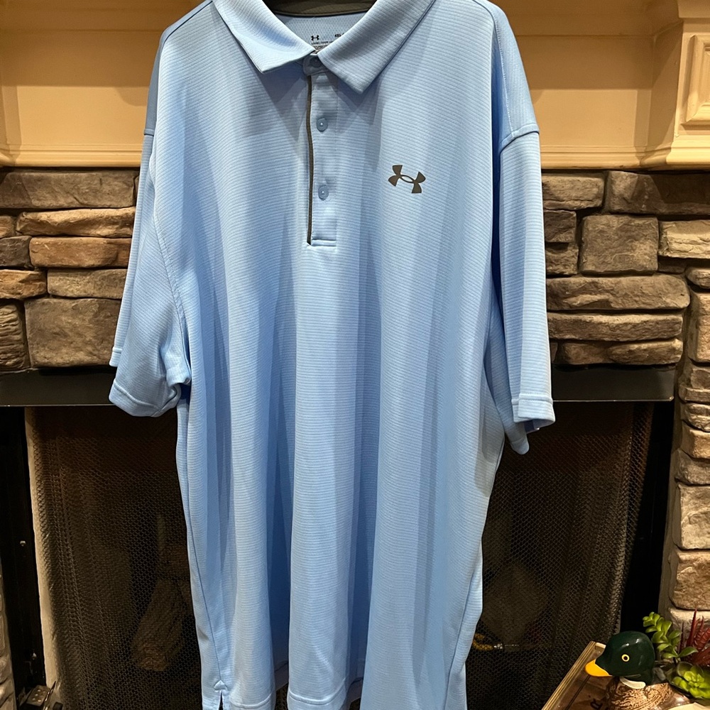 Under Armour Blue Performance Polo Shirt